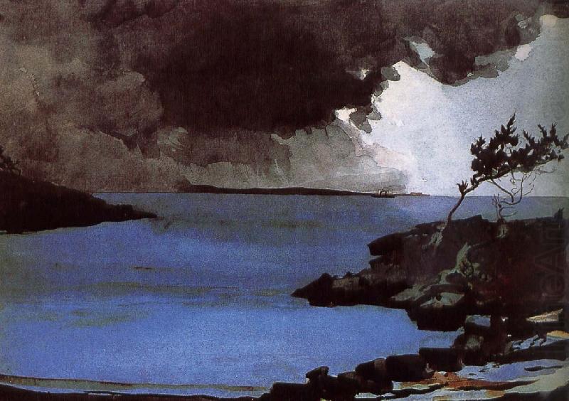 Storm approaching, Winslow Homer